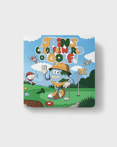 Jain's Colorful World Of Golf (Coloring Book)