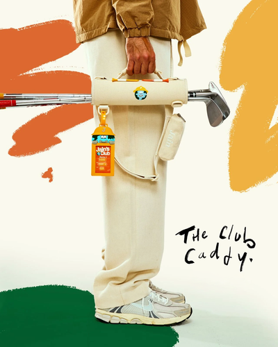 Club Caddy & Mini Brush (Cream)