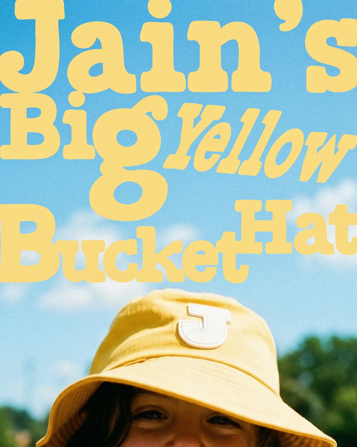 Jain's Big Yellow Bucket Hat (kids)