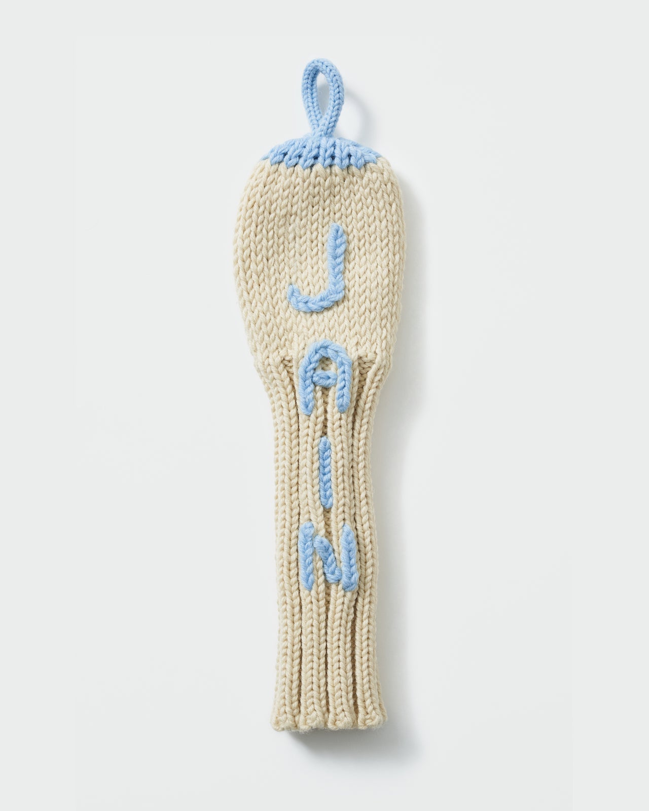 Jain Knit Headcover (Light Blue Fairway Wood)