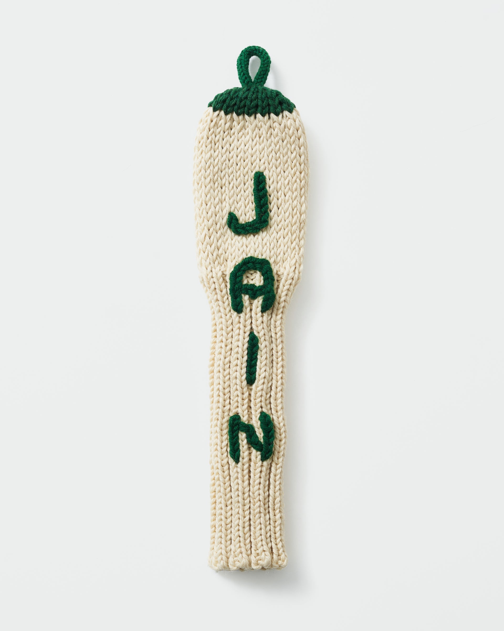 Jain Knit Headcover (Forrest Green Fairway Wood)